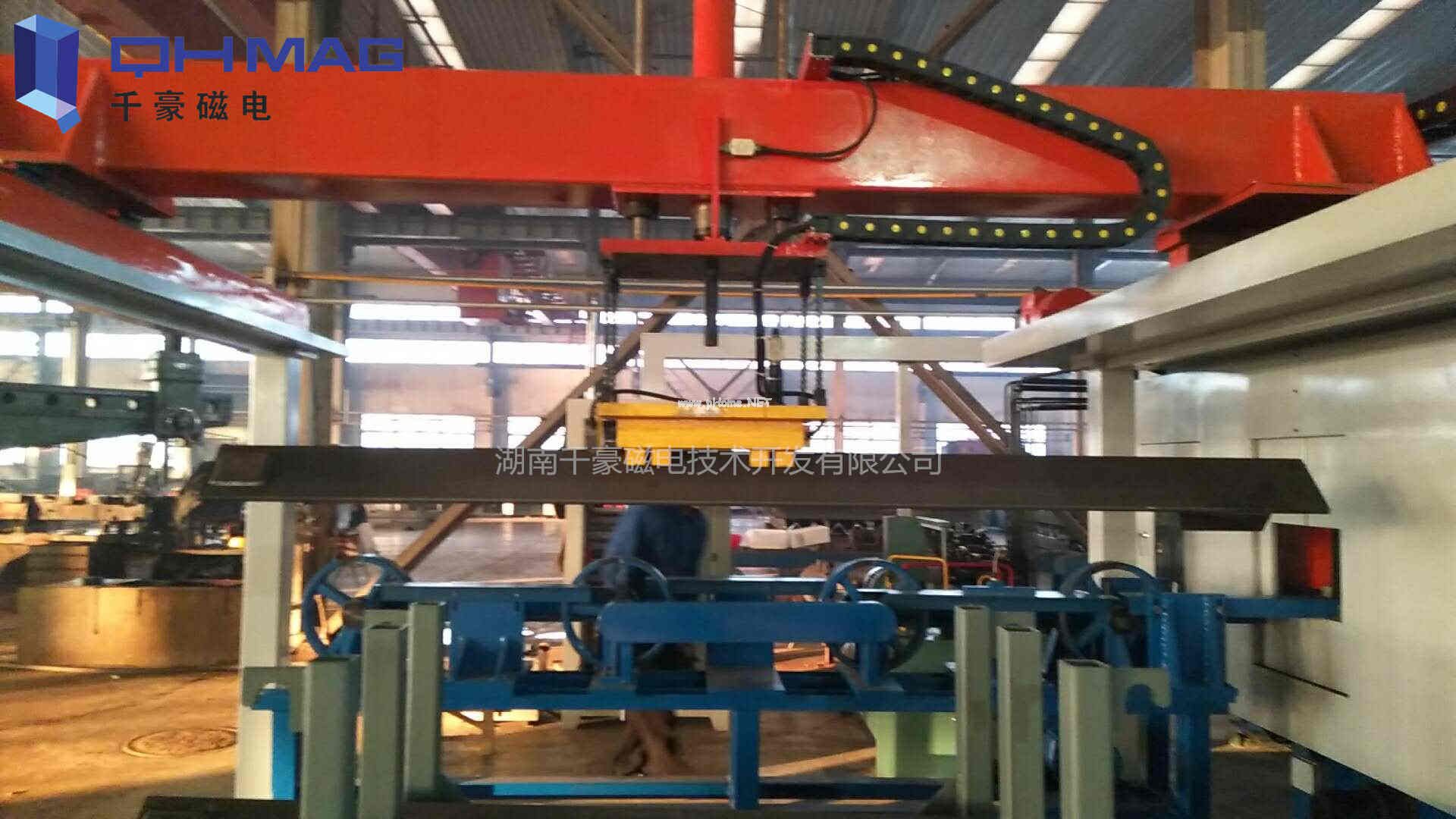 電永磁夾具搬運(yùn)角鐵，千豪磁電